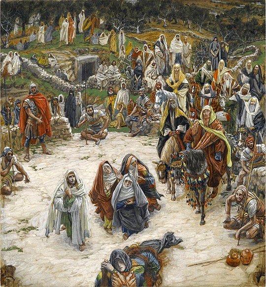" Ce que voyait Notre-Seigneur sur la Croix", di James Tissot, 1894