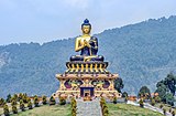 Buddha statue at Buddha Park of Ravangla, Sikkim, India (1).jpg