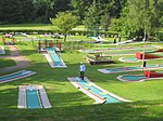 Minigolfbanorna i Bulltoftaparken