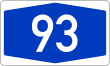 Bundesautobahn 93 number.svg