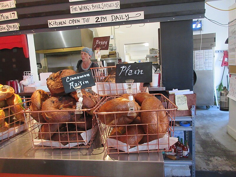 File:Bywater Bakery New Orleans Jan 2019 Bagels.jpg