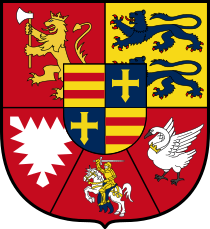 COA family de Herzogen von Schleswig-Holstein-Gottorf.svg