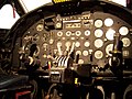 Cockpit of Avro Vulcan