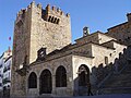 Tower of Bujaco and hermitage of the Peace of Cáceres.