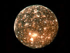 Callisto (lune) , une des lunes galiléennes de Jupiter