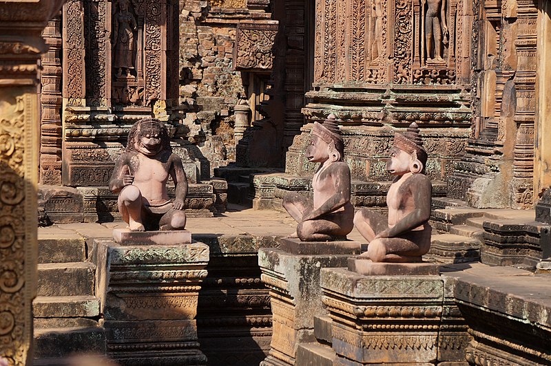 File:Cambodge Banteay Srei Temple (6).jpg