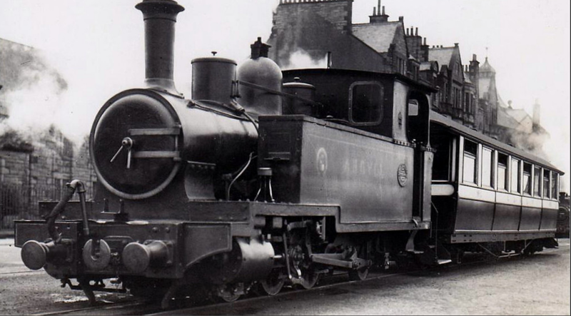 File:Campbeltown and Machrihanish Light Railway - Argyll - 0-6-2T built 1906 by Andrew Barclay - 2ft 3inch light railway built in 1905 and closed in 1933.png