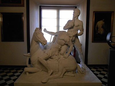 Almogavar Killing a French Horseman (1836)