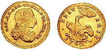 Sicilian oncia, 1742 Carlo III onza 671959.jpg