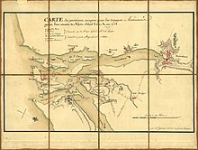 A 1778 French map of the bay.