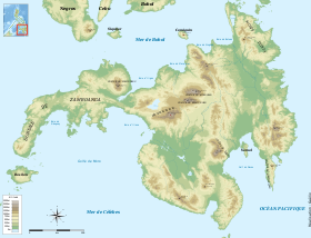 Carte topographique de Mindanao.svg