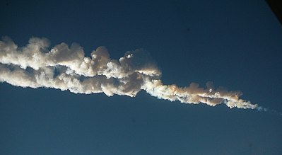 Evento meteorítico en Rusia.