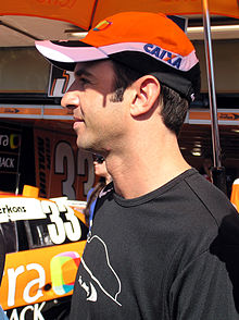 Minardi driver Christian Fittipaldi, who secured the best finish with the M192; photograph taken in 2006 Christian Fittipaldi 2006 Curitiba.jpg