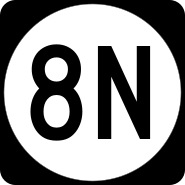 Circle sign 8N