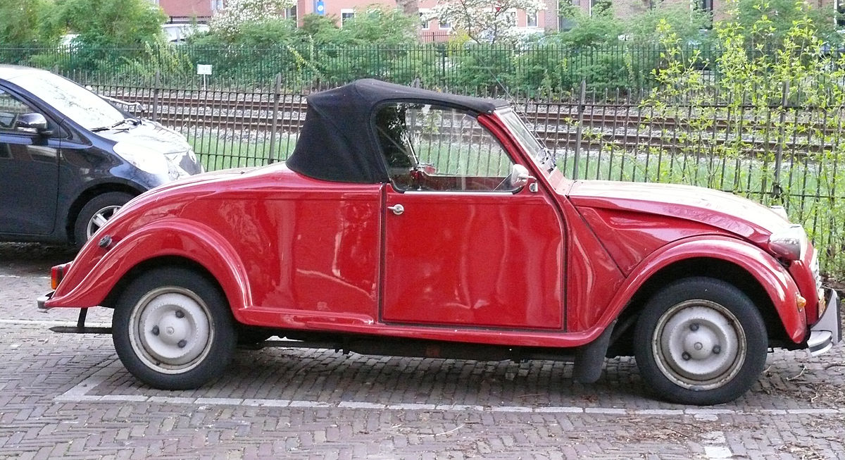 Citroen 2cv кабриолет