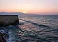 Image 895City walls at sunset, Heraklion, Crete, Greece