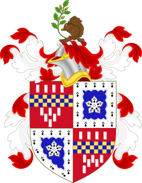 Coat of Arms of the Lee Family.svg