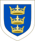 Coat of arms of the Lordship of Ireland.svg