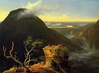 Aurinkoinen aamu Hudson joella, 1827.