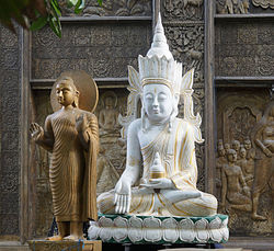 Gangaramaya_Temple.-Colombo, au Sri Lanka.- Asie du Sud