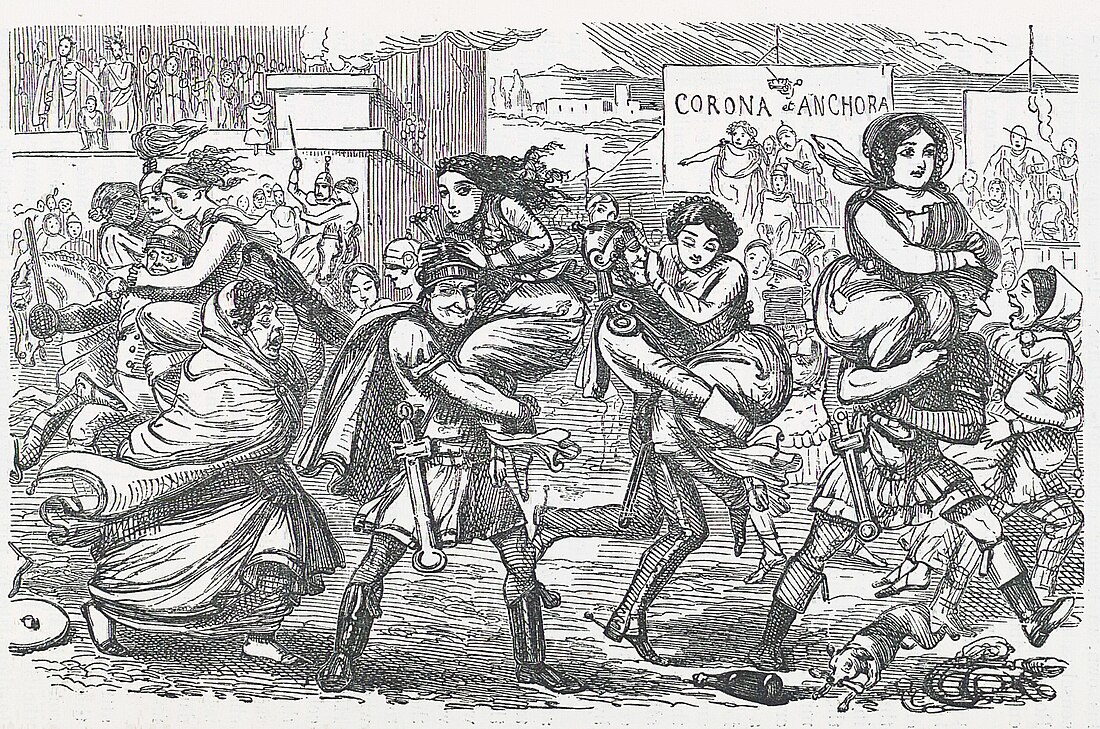 File:Comic History of Rome p 010 The Romans walking off with the Sabine Women.jpg