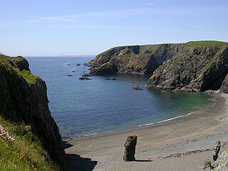 <span class="mw-page-title-main">Copper Coast Geopark</span> Designated area in County Waterford, Ireland