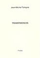 Couverture de Transparences (2000).