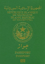 Vignette pour Passeport mauritanien