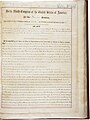 The first page of the Dawes Act.