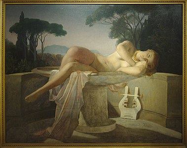 Fanciulla in una vasca (1845)