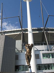 Statue of Lillee at the Melbourne Cricket Ground DennisLilleeStatue.JPG