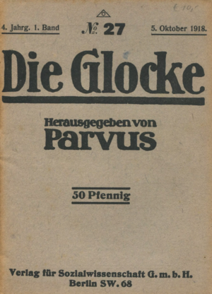 Die Glocke, Nr.27 erschienen am 5. Oktober 1918