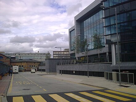 The Sheffield Digital Campus development (right) and Sheffield Interchange (left) Digital Campus Sheffield.jpg