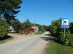 Dimitriškės, aerodromo ženklas.JPG