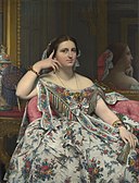 Dominique Ingres - Mme Moitessier.jpg