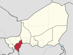 Dosson sijainti Nigerissä