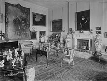 Drawing Room, Mount Juliet in the 1920s. Drawing Room, Mount Juliet, County Kilkenny, Ireland, 1920s (6305107531).jpg