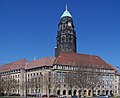 The Neues Dresdner Rathaus (New City Hall), seen from the Georgplatz.