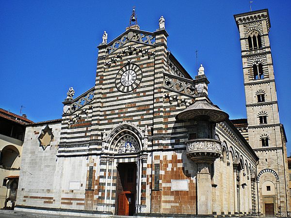 The west front of the cathedral