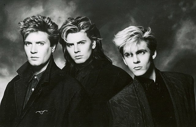 Duran Duran as a trio, in 1986