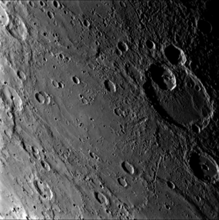 Matisse (crater) crater on Mercury