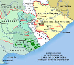 Eastern Frontier, Cape of Good Hope, ca 1835.png