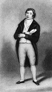 Эдвард Джон Ньюэлл, из его собственного эскиза, представленного в его автобиографии, воспроизведенного Ф.У. Хаффамом в произведении Р.Р. Мэддена «Объединенные ирландцы».