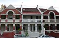 Federation Queen Anne terraces in Park Street, South Yarra, Victoria