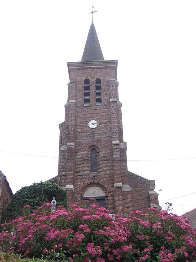 Ang Simbahan sa Monchaux-sur-écaillon