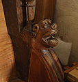 * Nomination Egringen: Protestant Church (detail of choir stalls) --Taxiarchos228 18:35, 18 June 2011 (UTC) * Decline unruhige Komposition --Mbdortmund 23:23, 18 June 2011 (UTC)