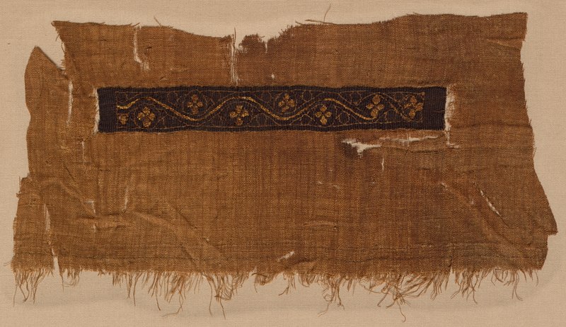 Bestand:Egypt, Byzantine period, 4th-5th century - Fragment, Probably a Scarf - 1982.79 - Cleveland Museum of Art.tif