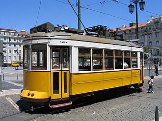 Lisbon tram. Electricos Lisboa 3.JPG