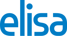 Logo used from 2003 until 2014 Elisa wordmark.svg