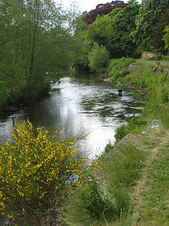 River Esk, Lothian River in Midlothian and East Lothian, Scotland